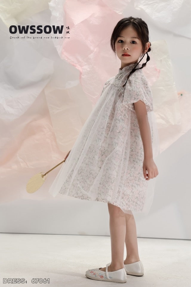 Enchanted Floral Layered Dress | A Touch of Elegance for Every Little Princess