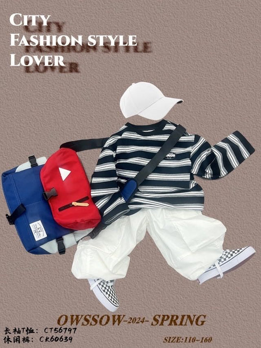 Kids’ White Cargo Pants | Fresh, Comfy & Trendy