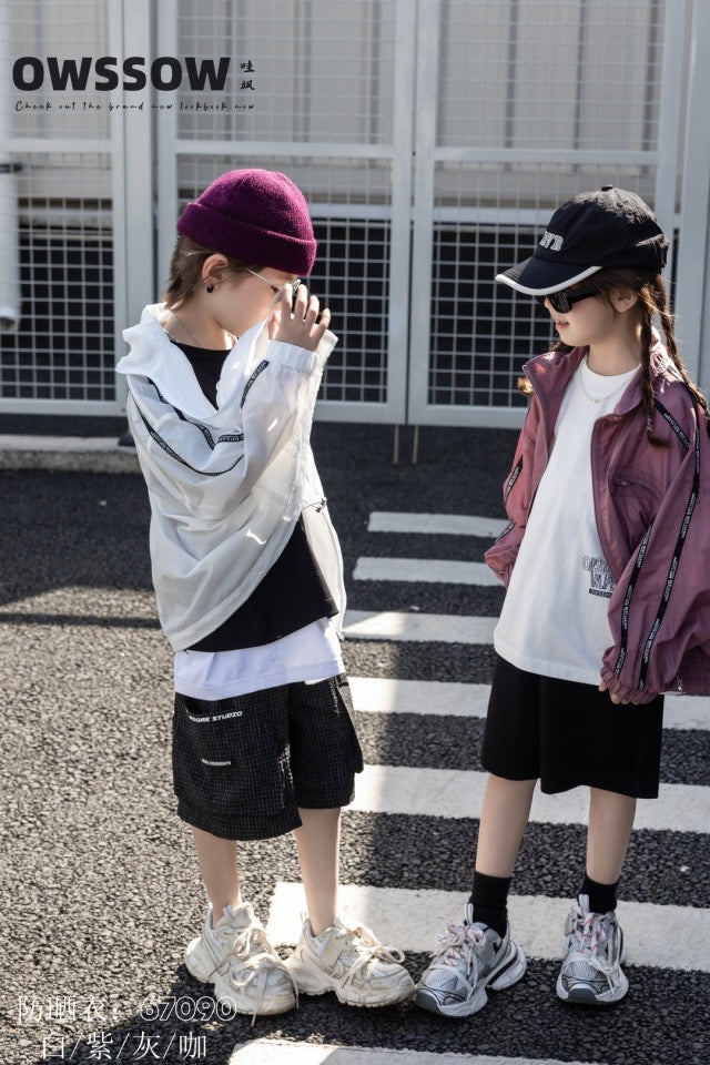Trendy Lightweight Sun-Protective Jacket for Kids | Comfortable and Stylish
